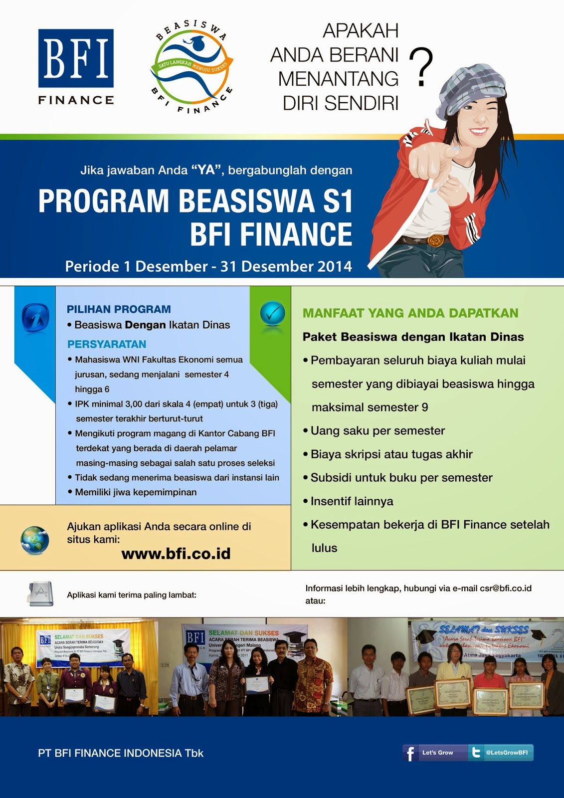 Program Beasiswa BFI Finance
