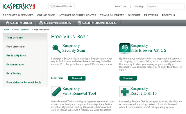 HOUSECALL VIRUS SCANNER housecall virus scanner: