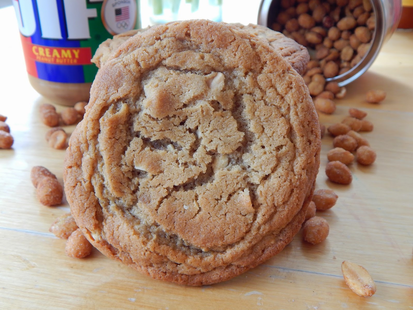 MorningNooNight Crunchy Peanut Butter Cookies