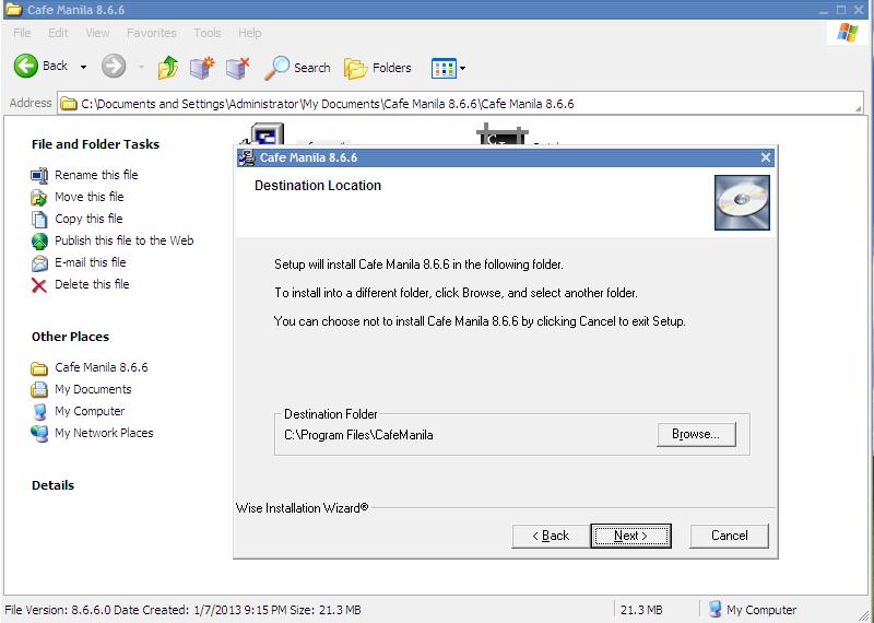 Caffe Windows Install