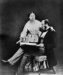 Victoria I y el príncipe Alberto