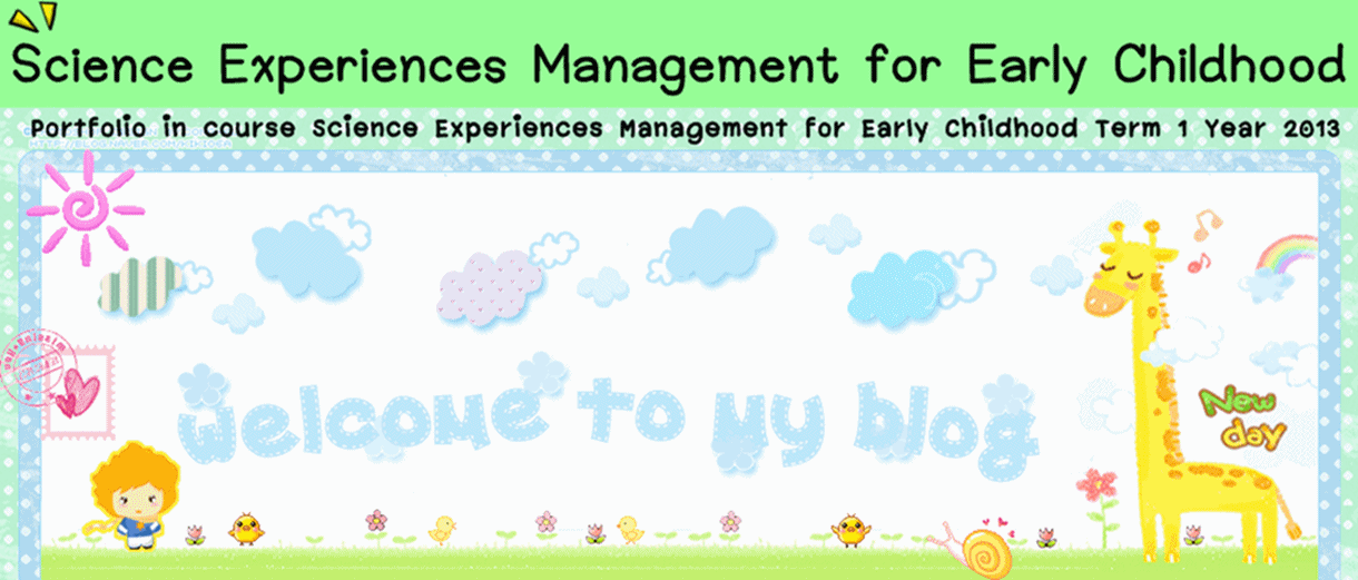 Science Experiences Management for Early Childhood