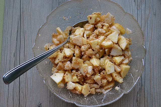 Apfel-Birnen-Strudel Füllung