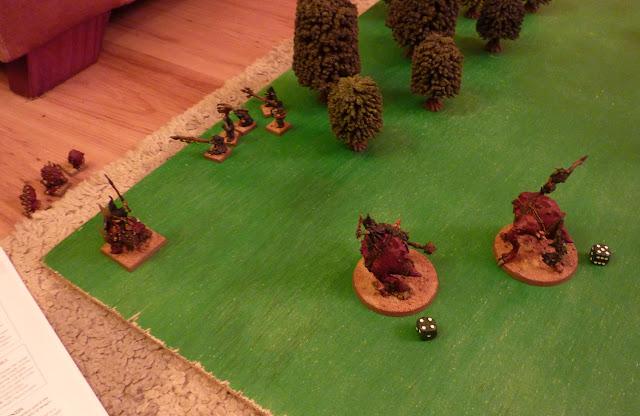 Age of Sigmar battle report between Moonclan Grots and Chaos Mortals.