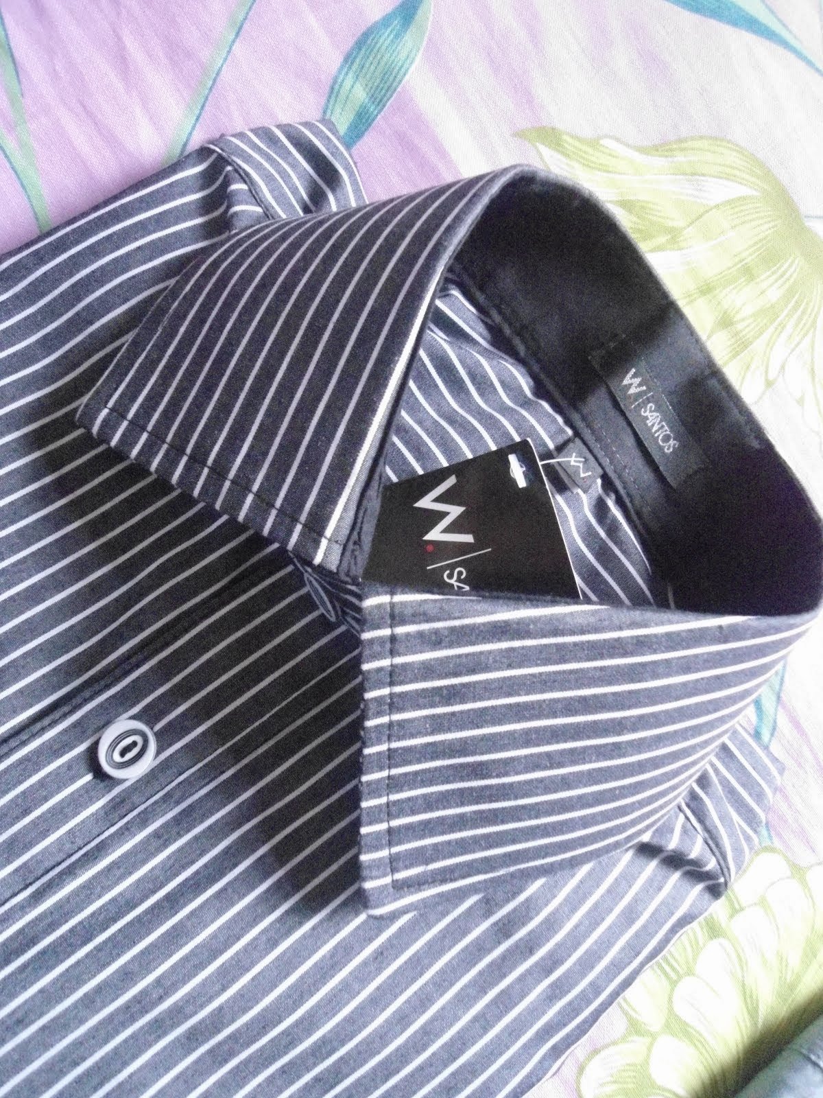 W.Santos REF.201300601 MASC. SLIM FIT (M/Nº2) R$ 149,90 (Á VISTA 5% OU 3X NO CARTÃO)