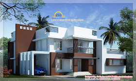Modern Contemporary Villa design - 250 Sq M (2700 Sq. Ft) - January 2012 Modern Contemporary Villa design - 250 Sq M (2700 Sq. Ft) - January 2012