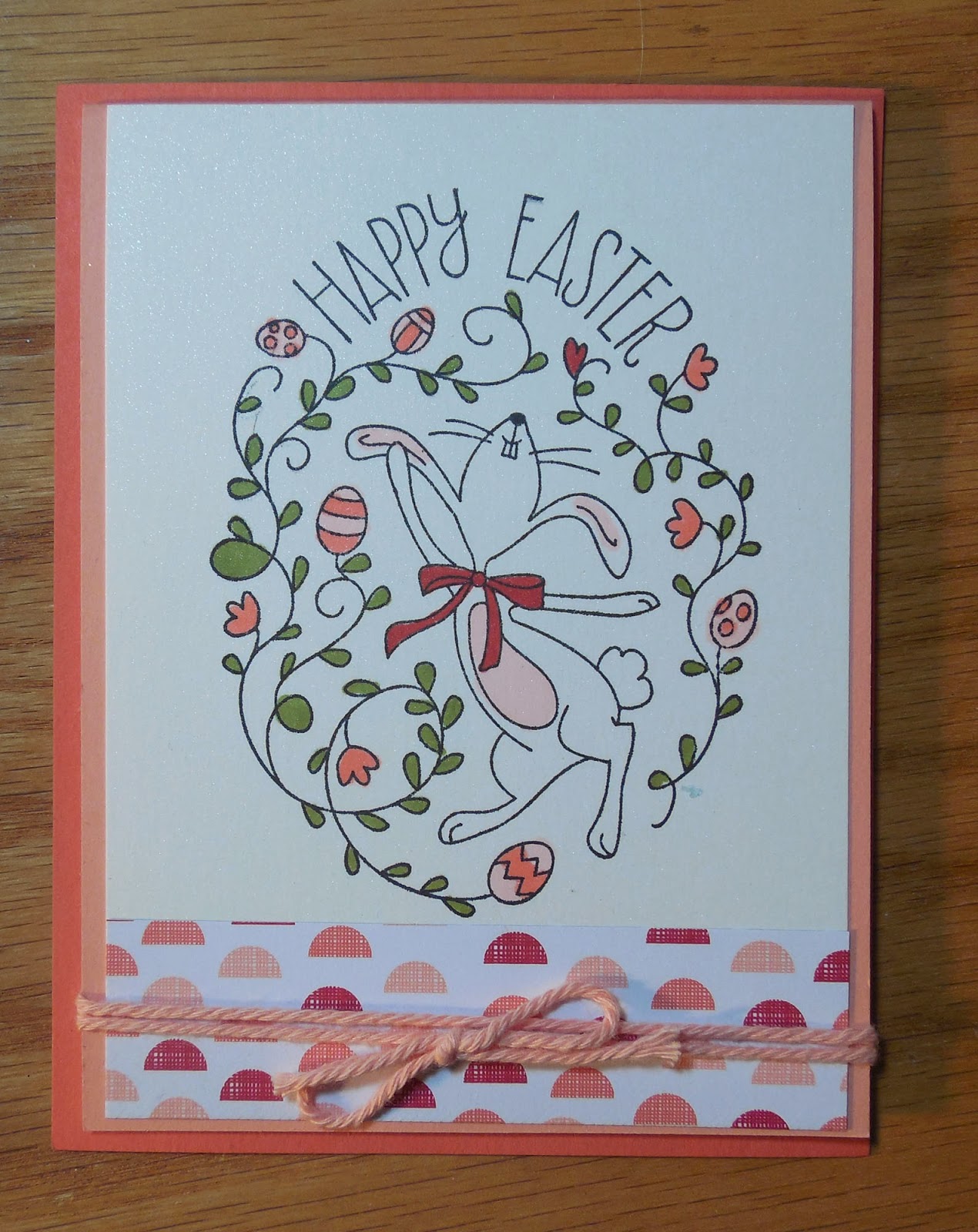Easter Card made with Stampin'UP!'s Happy Easter Bunny