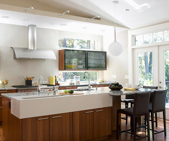 New Home Interior Design: Kitchen Cabinet Ideas