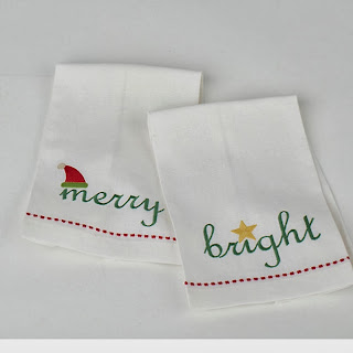 The Company Store merry and bright towels