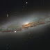 NGC 4845: Galaksi Supermasif yang Super-rakus!