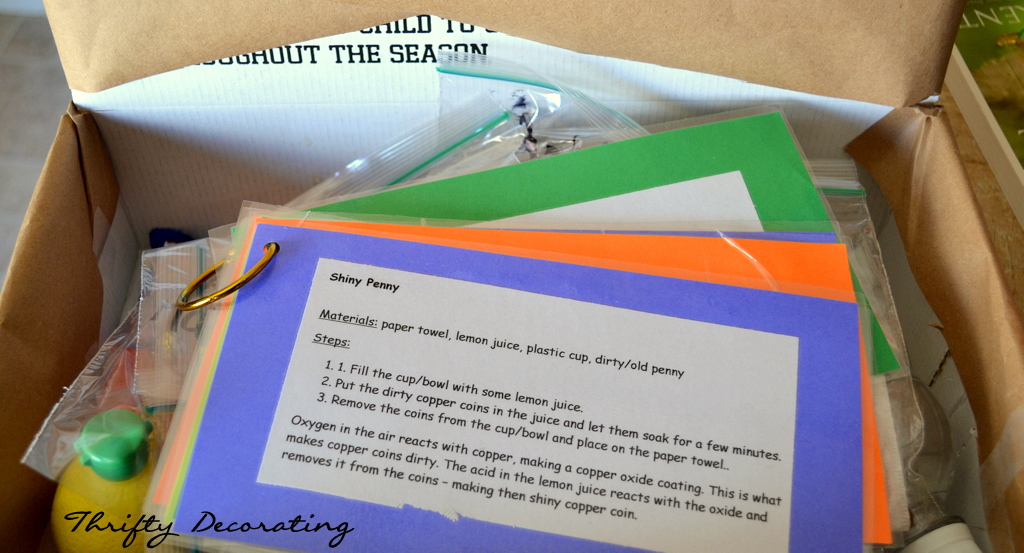 Thrifty Decorating: Science in a box