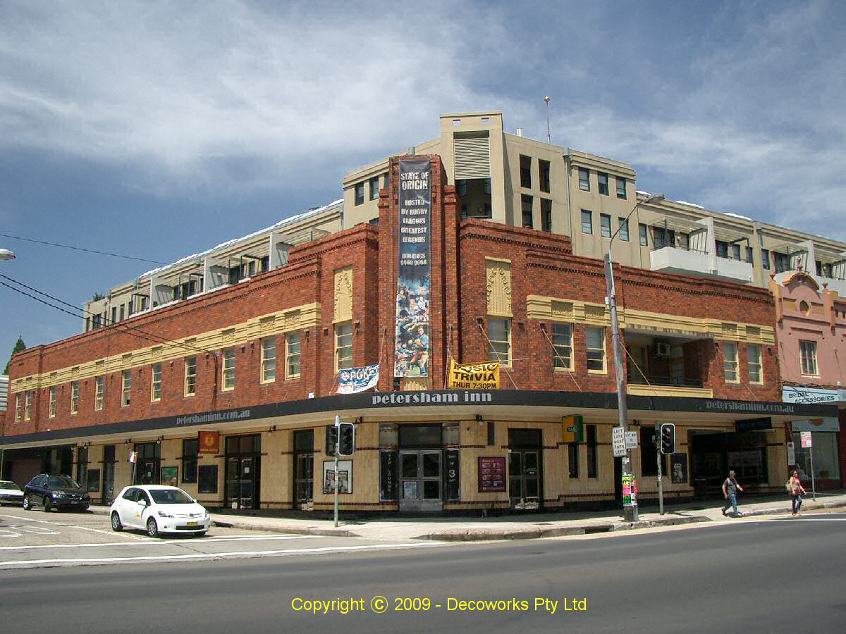 Sydney Art Deco Heritage Petersham Inn