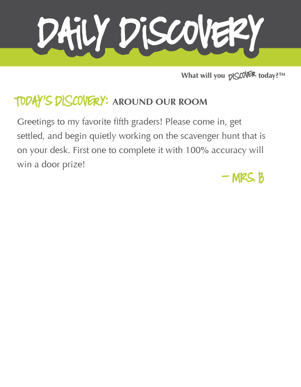 The Science Life: First Week of School