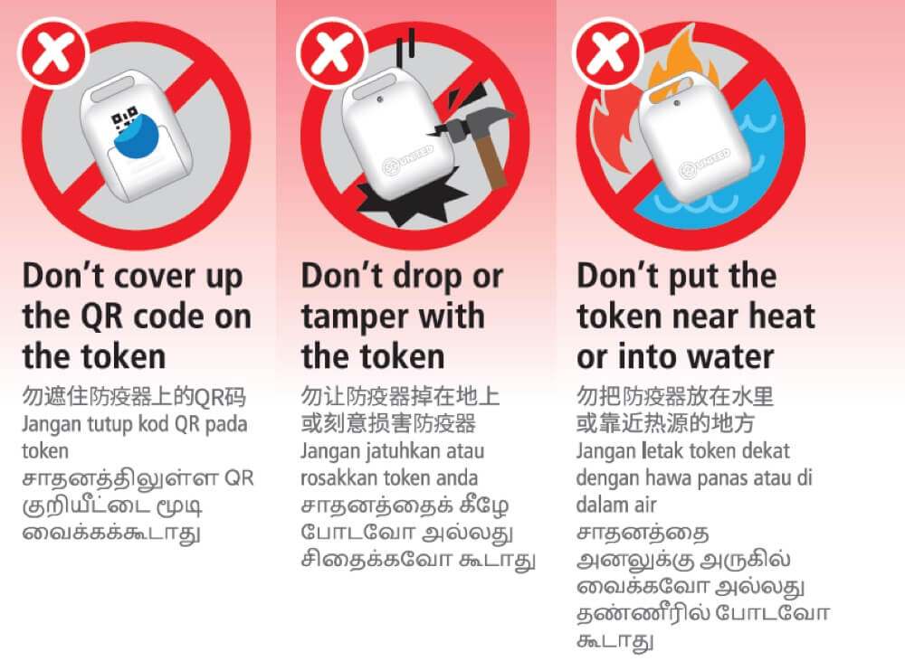 Care Instructions for Token