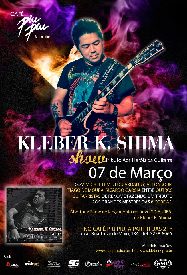 Kleber K Shima - Heróis da Guitarra