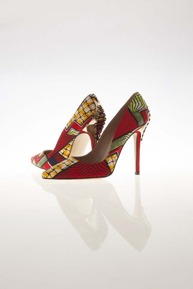 African print- shoes- Ankara shoes-on ciaafrique