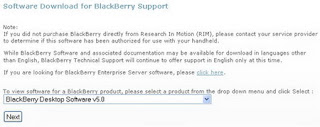 BlackBerry Desktop Manager 5.0.0.8 now officially available