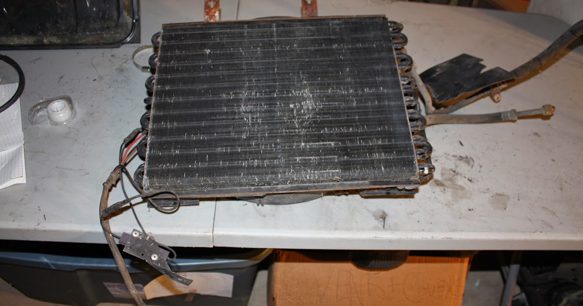 KrEvCon BMW Parts E30 Air Conditioning Condenser and Fan