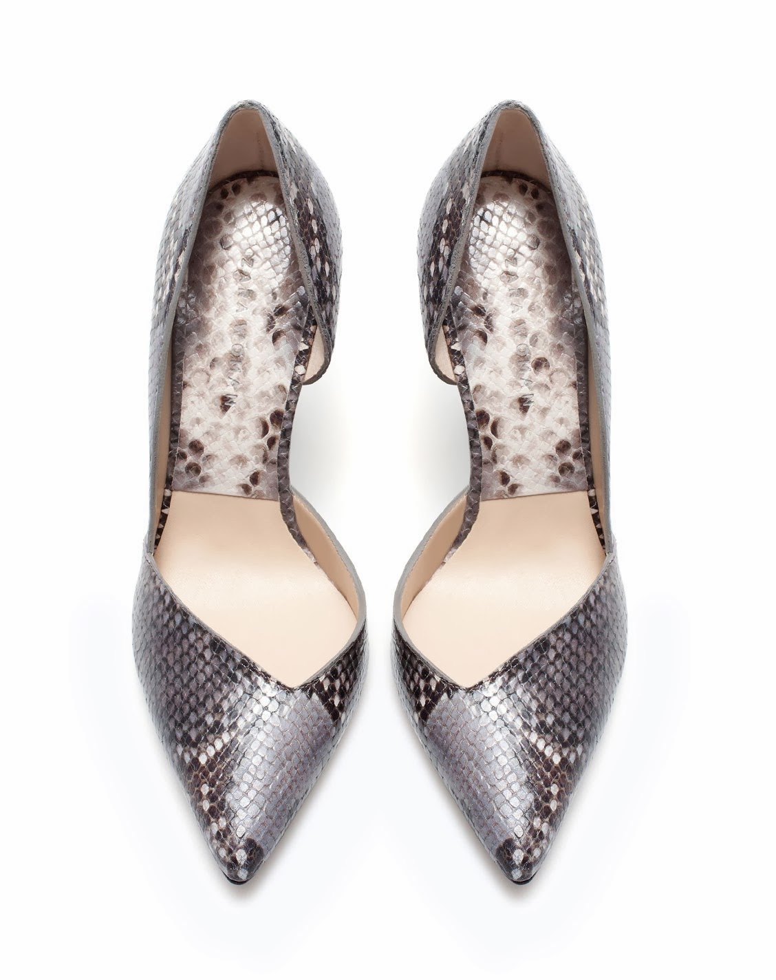 escarpin python zara