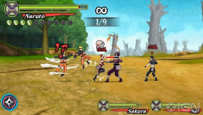 Naruto shippuden ultimate ninja heroes 3 mod iso
