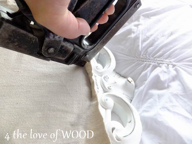 4 the love of wood HOW TO UPHOLSTER AN OPEN CHAIR BACK step one