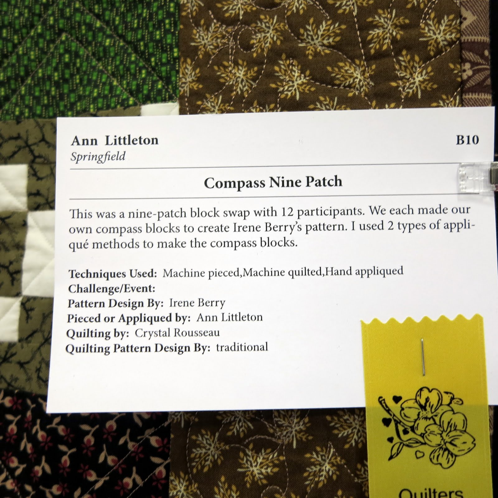 Pursuit of Quilts Quilters Unlimited 42nd Annual Quilt Show