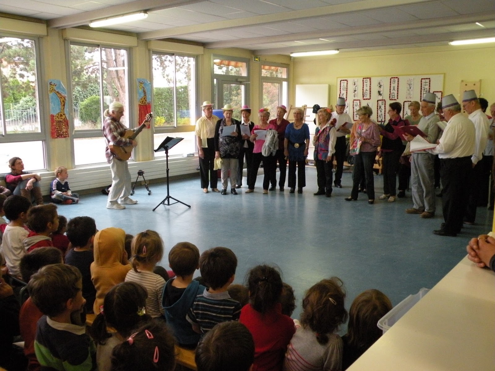 rencontre intergénérationnelle