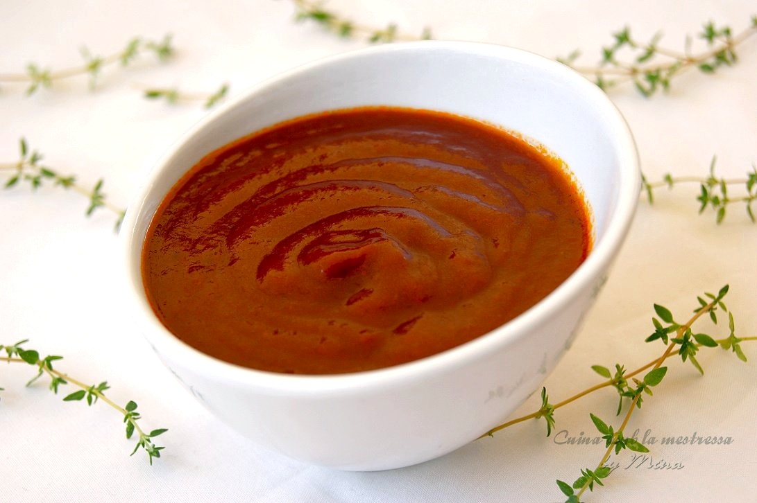 Cuina amb la mestressa Salsa barbacoa {receta casera}