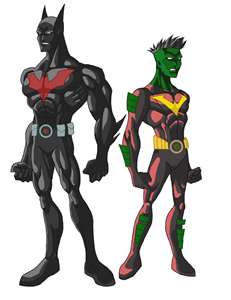 New Cartoon (2012): Batman and Robin Beyond... "The Sons of Bruce Wayne and Tim Drake"