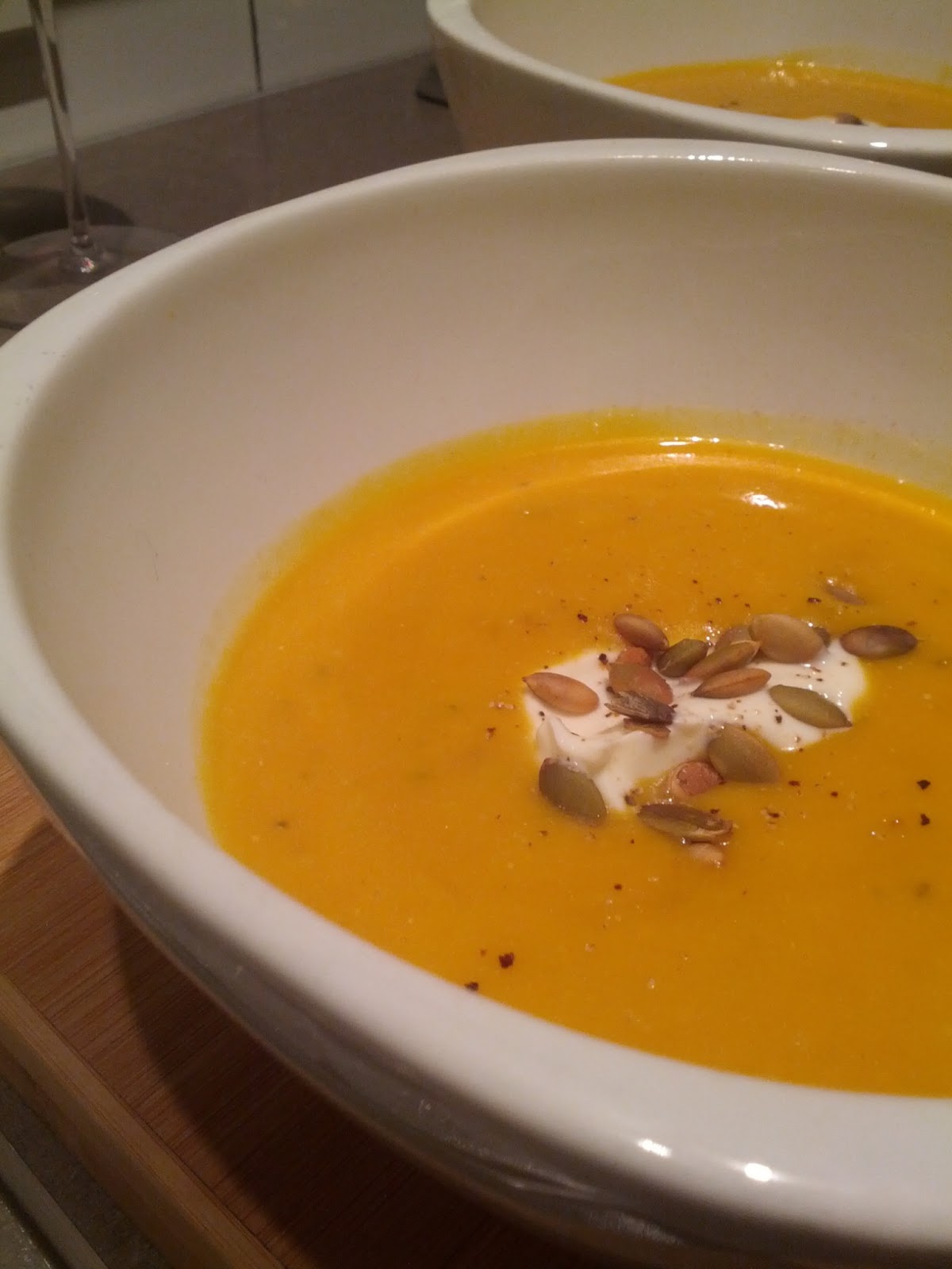 Yum, Healthy and mostly Fast Recipes Pumpkin, Apple and Fennel Soup