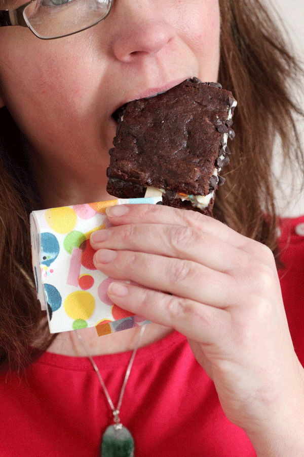 Gluten Free Brownie Ice Cream Sandwiches 4 ps GF Brownie Ice Cream Sandwich (9)