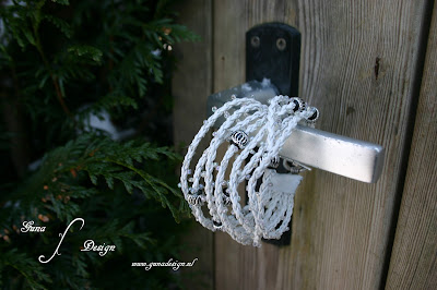 Tutorial  wrapped leather bracelet with beads made by Gunadesign