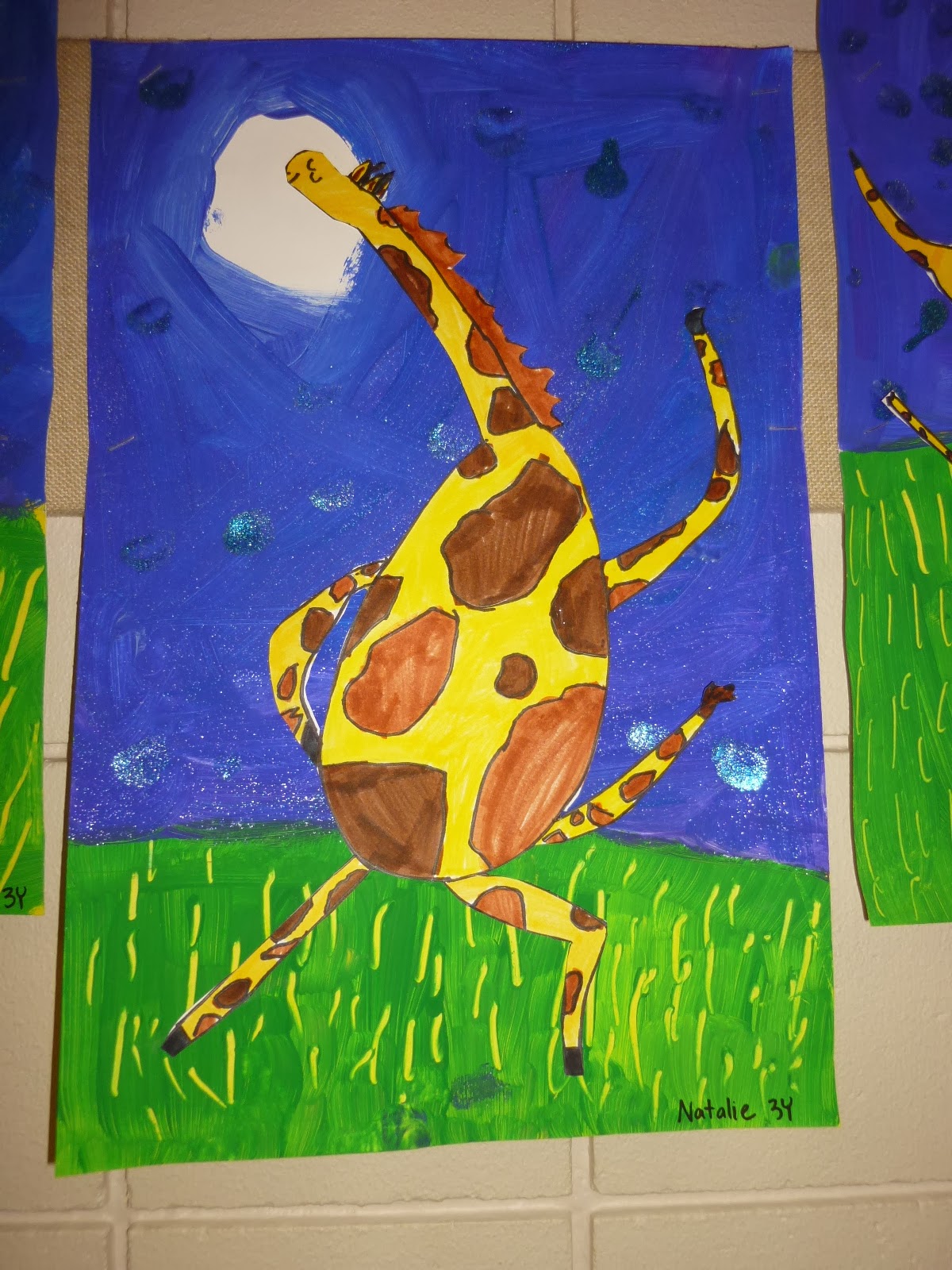 Mrs. Werner&#039;s Art Room: 3rd Grade Giraffes Can&#039;t Dance