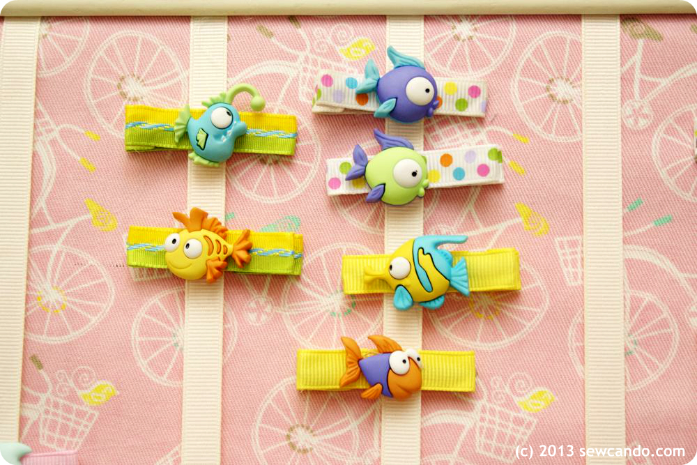 Sew Can Do Easy Crafting Hair Clip Making Kits by Make The World Prettier