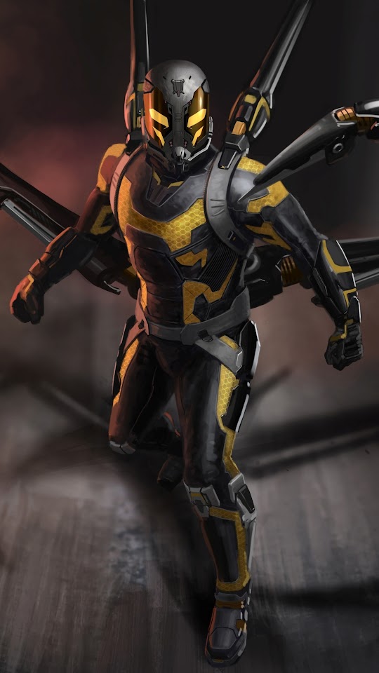 Ant-Man Yellowjacket Android Wallpaper