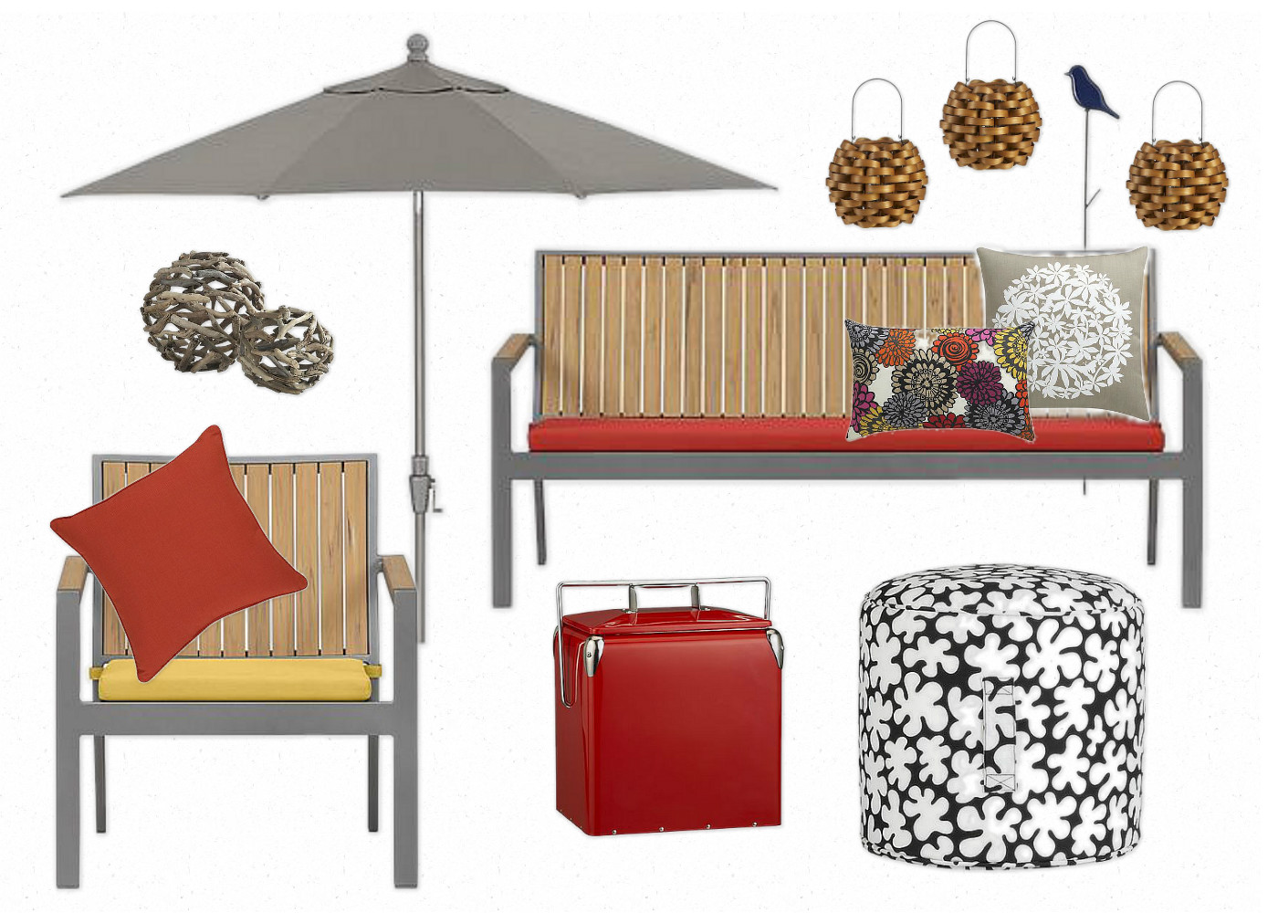 laurendy One Place, One Space Crate and Barrel Outdoor Lounge