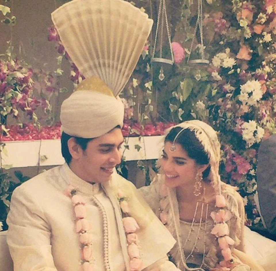 Wedding pics of Sanam Saeed Just Bridal