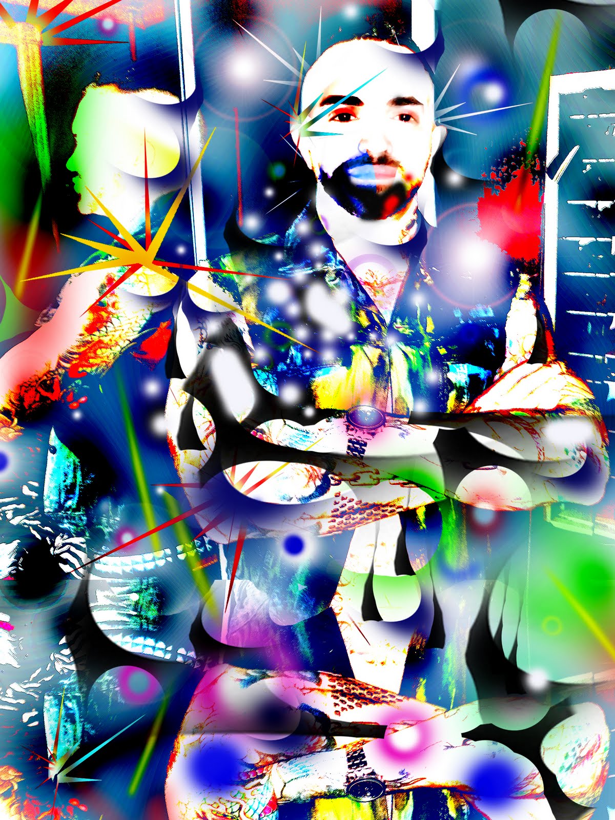 Eitel Thoughts COMPUTER PAINTING STUDY FOR PAINTING 2011