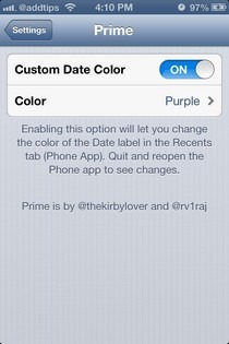 Prime iOS Colors
