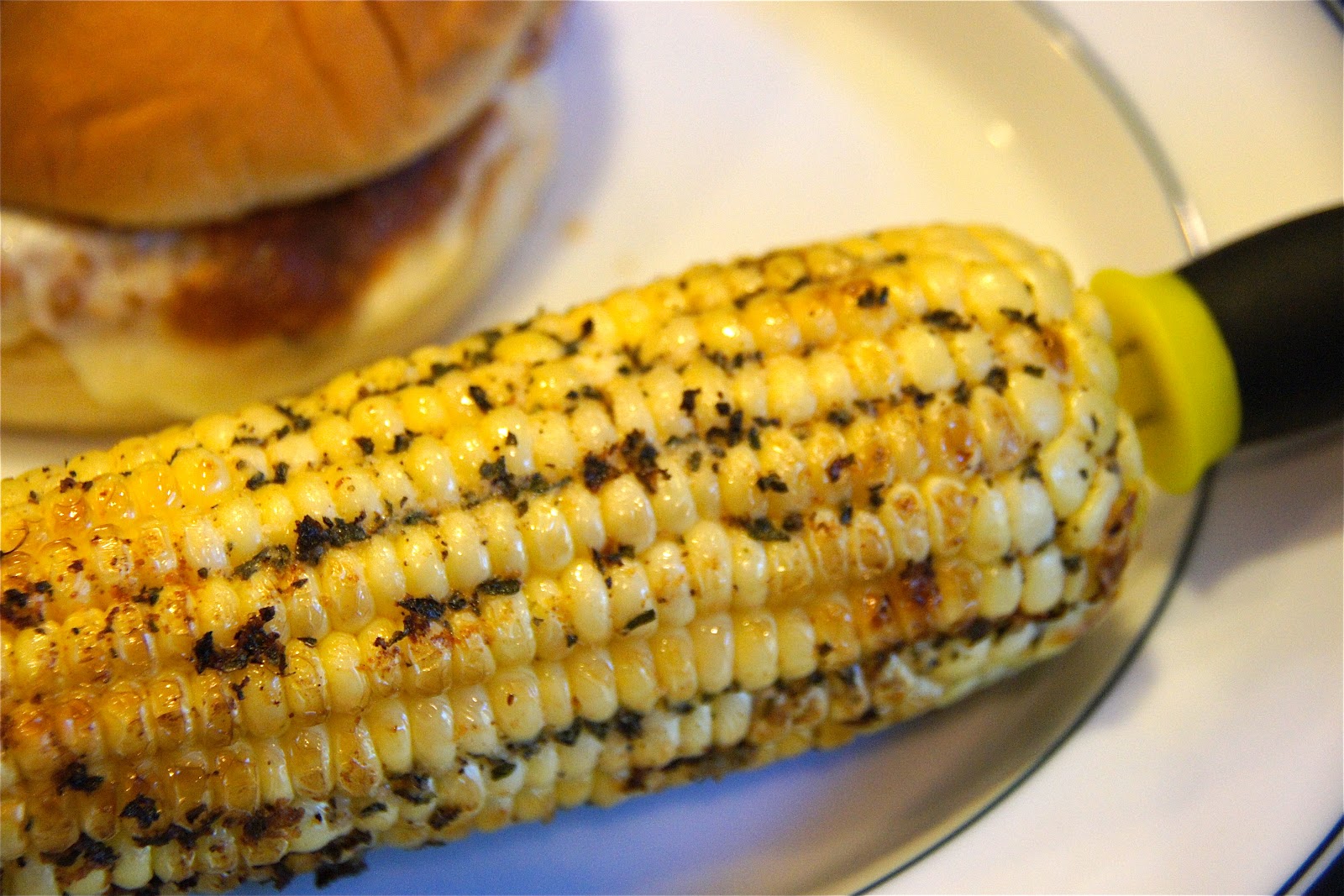 Family Food Finds Basil Butter Corn on the Cob