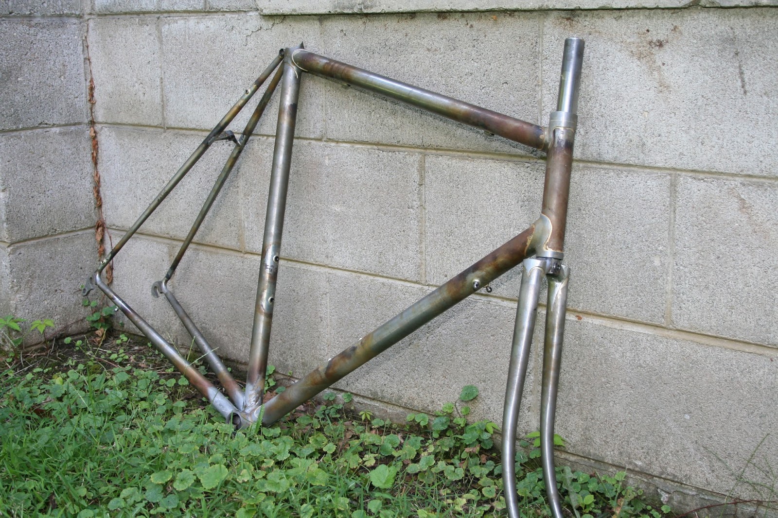 bike blog or die Final Brazeons to Complete the Frame.