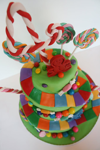 And Everything Sweet: Candyland Cake