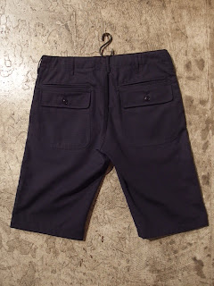 woolrich woolen mills hoover short in navy cotton ripstop