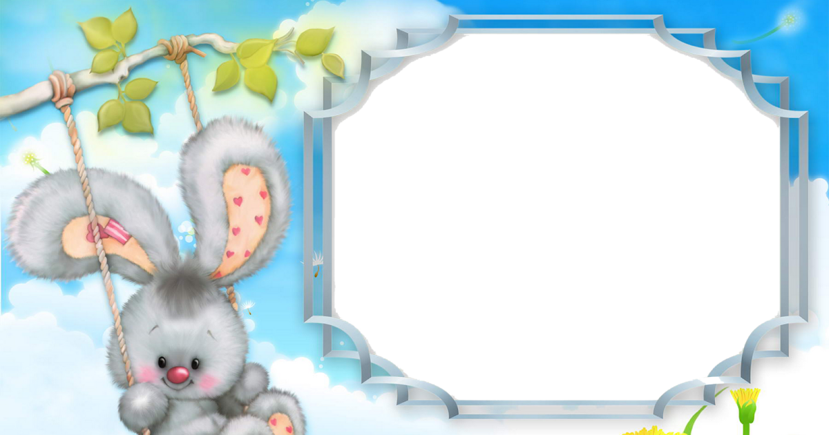 Latestframes SweetKidBunnyPhotoFrameForKids