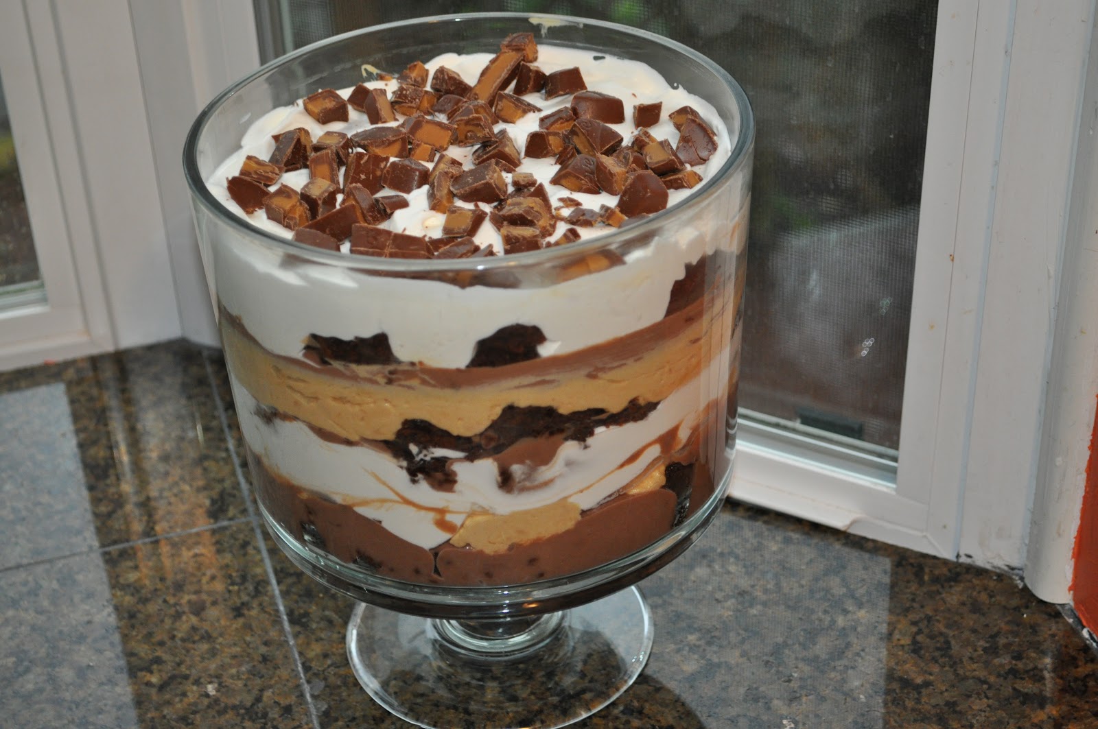 Bites Peanut Butter Fudge Brownie Trifle