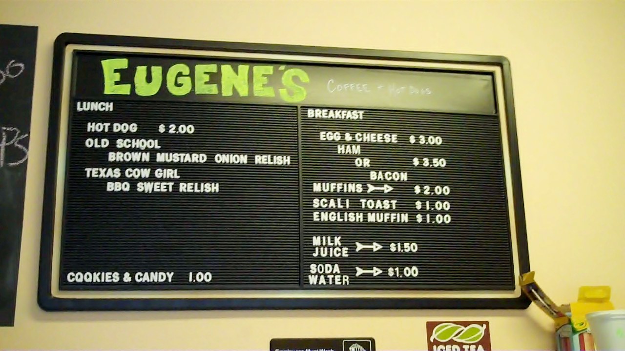 The Hot Dog Truck A Hot Dog a Day Number 26 Eugene's Coffee and Hot Dogs in West Newton