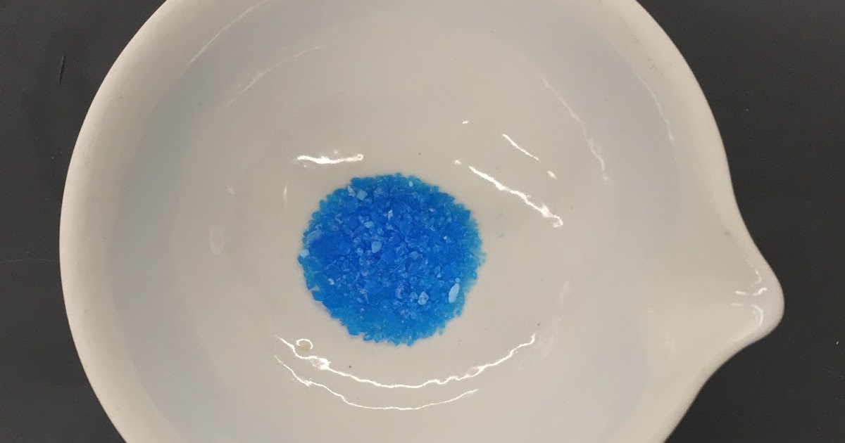 Meghana's Molecules Composition of a Copper Sulfate Hydrate Lab