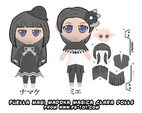 clara dolls madoka magica