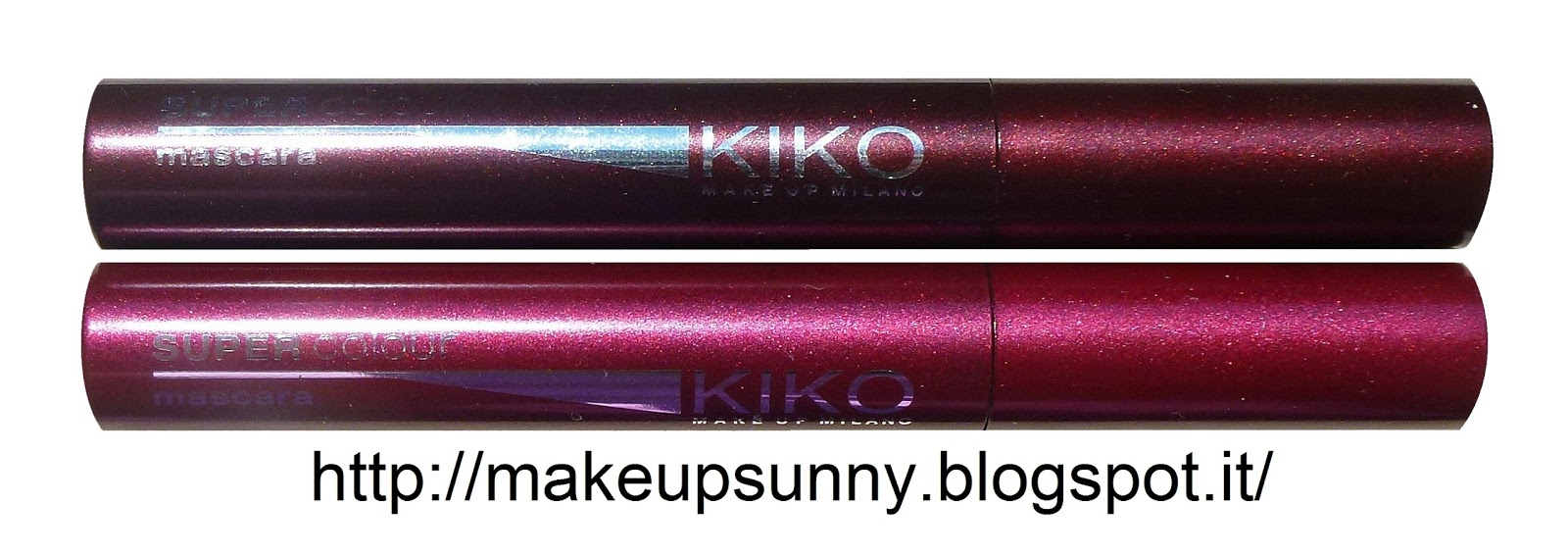 Kiko Active Colours Super Colour Mascara Swatches e review dei