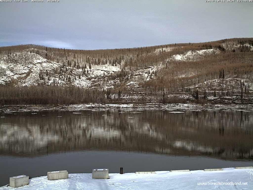 Deep Cold Alaska Weather & Climate FreezeUp Progress